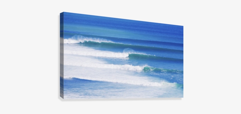 Ocean Waves Canvas Print - Posterazzi Ocean Waves Posterprint 36.00 X 20.00, transparent png