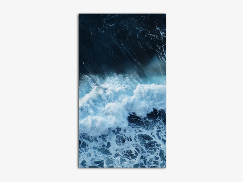 Ocean Waves Mobile Wallpaper - Sea Waves Beach Green, transparent png