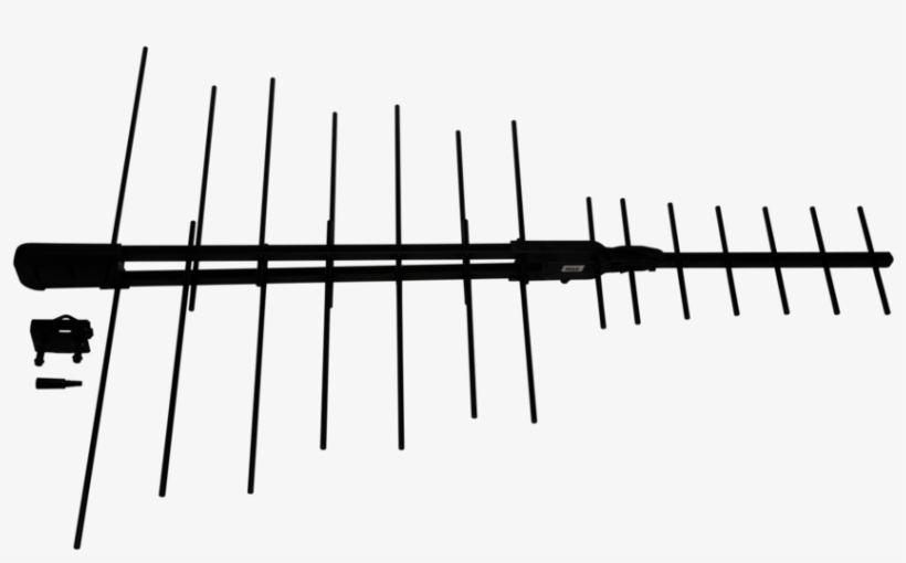 Hills Tru-band Passive Black Arrow Uhf/vhf Antenna - Television Antenna, transparent png