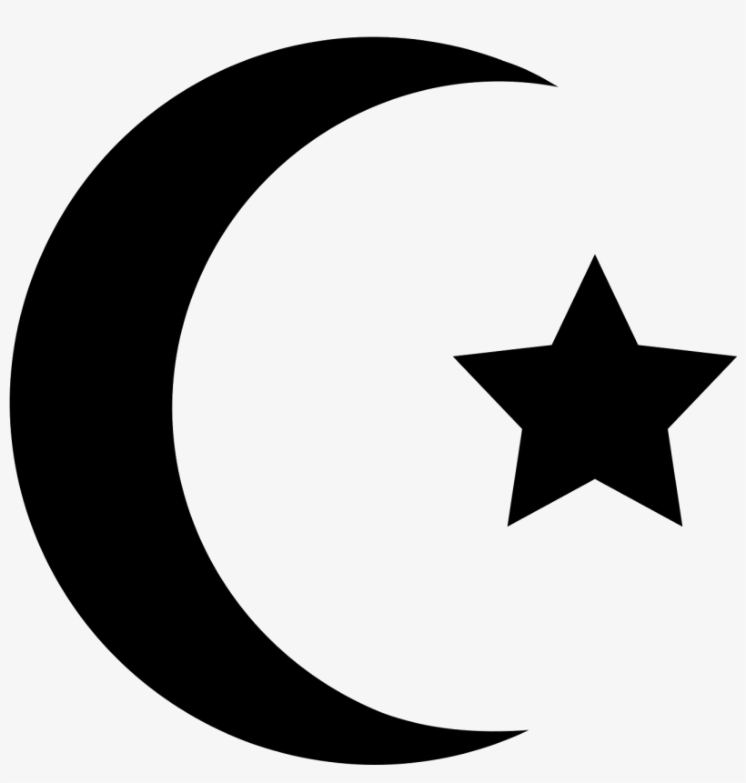 Moon Star Icon - Luna Creciente Y Estrella, transparent png