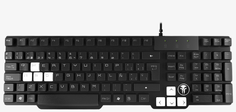 Mkha0 Gaming Keyboard - Mars Gaming Mkha0 Hades, transparent png