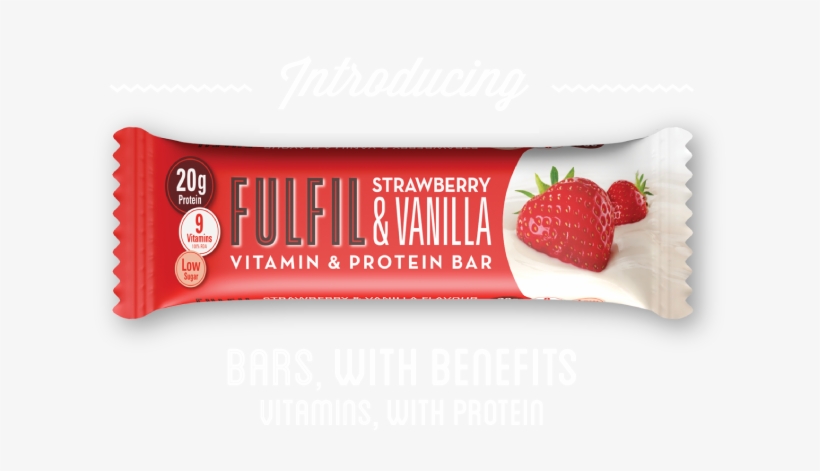 Img - Fulfil Strawberry And Vanilla Vitamin And Protein Bar, transparent png