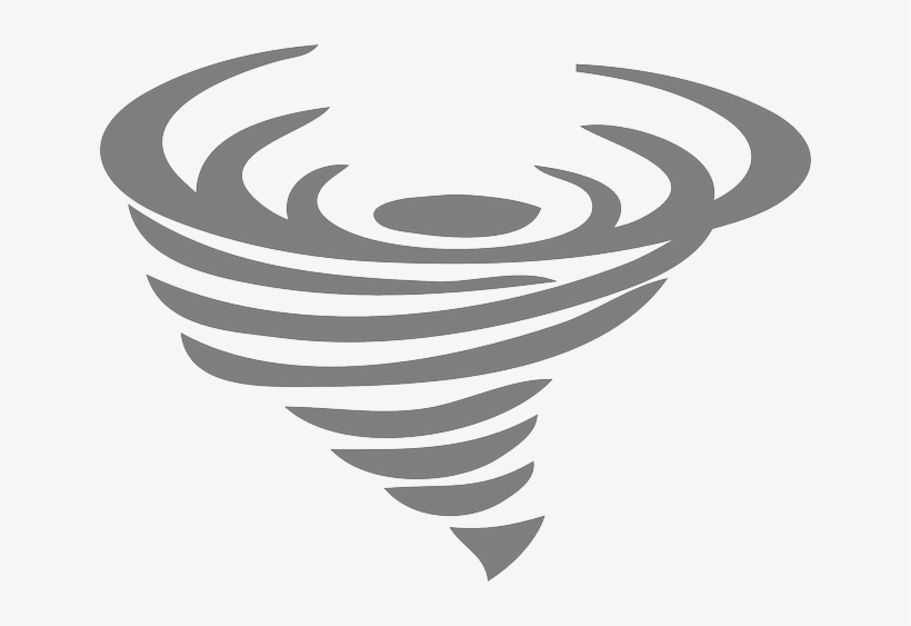 Tornado Png Free Background - Hurricane Clipart Transparent, transparent png