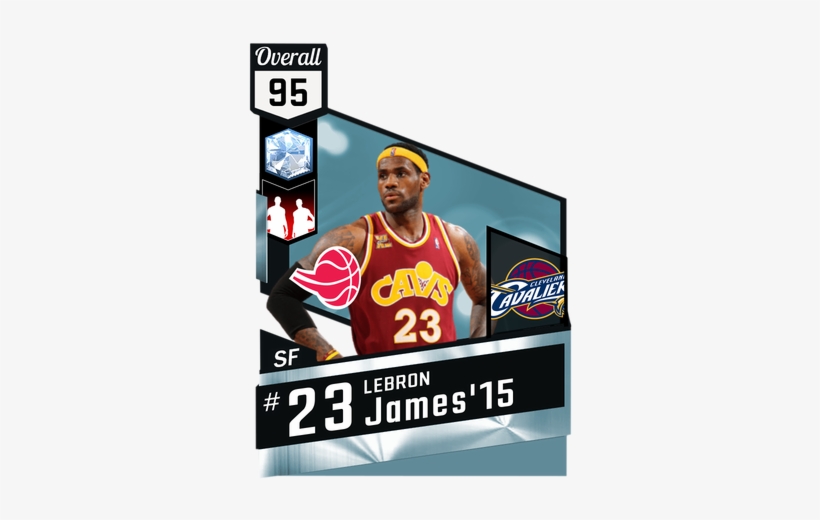 Lebron James'15 [playoffs Version] - Markelle Fultz Nba Card, transparent png