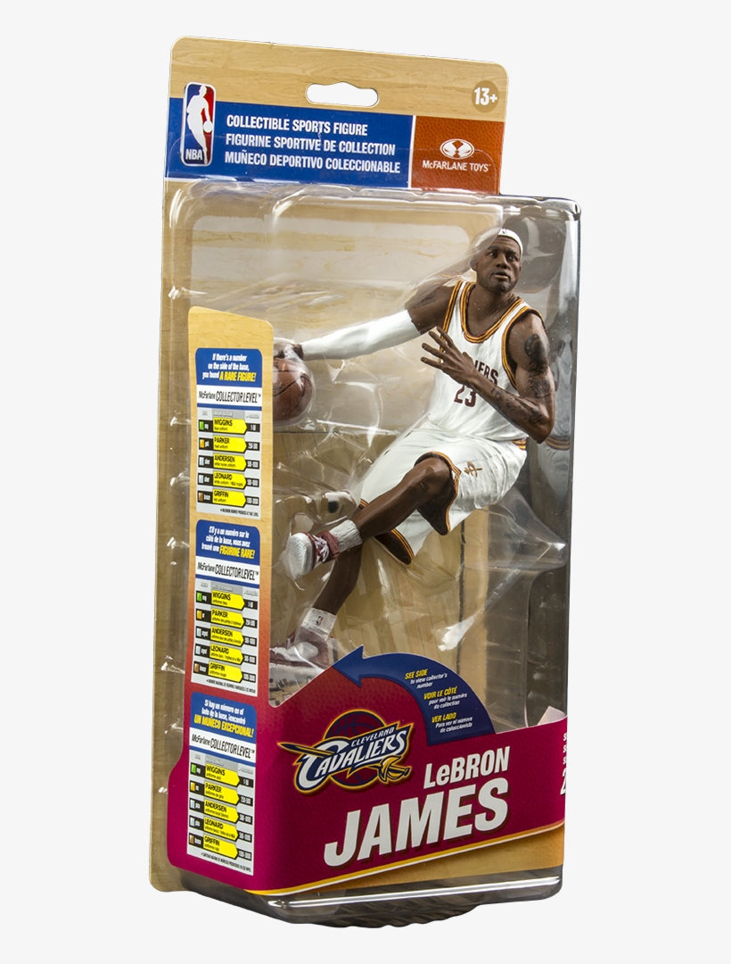 Lebron James Cleveland Cavaliers Series 26 Nba Basketball - Kobe Bryant Mcfarlane Nba Championship Series 7" Figure, transparent png