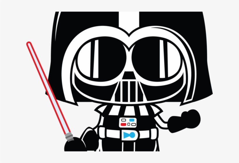 Darth Vader Clipart Standing - Star Wars Png Clip Art, transparent png