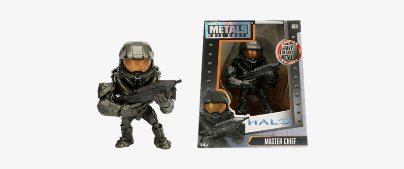 Master Chief 4" Metals Die-cast Action Figure - Metals Die Cast Halo, transparent png