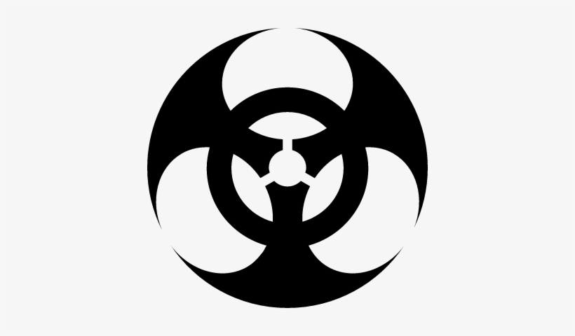 Biological Hazard Symbol Vector - Biohazard Authorized Personnel Only, transparent png