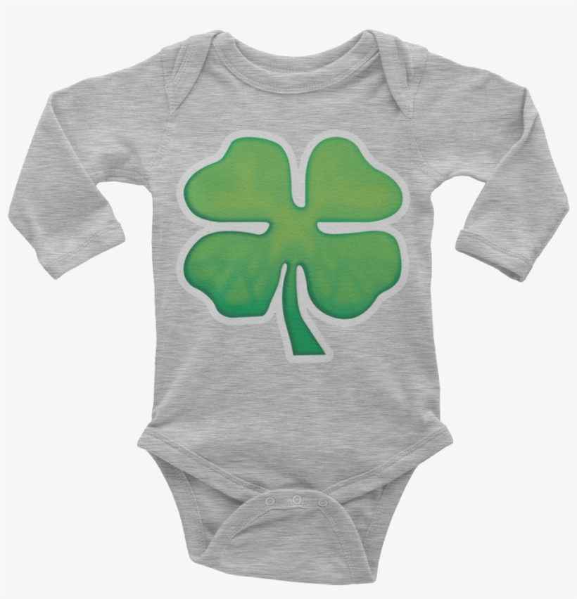 Emoji Baby Long Sleeve One Piece - Love My Uncle Baby Clothes, transparent png