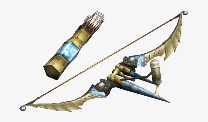 Monster Hunter On Twitter - Longbow, transparent png