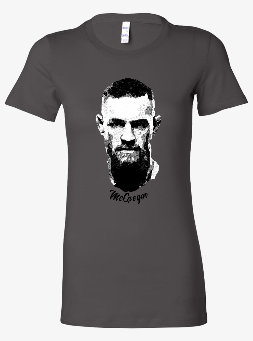 Womens Shirt Conor Mcgregor T-shirt Buy Now - Wife Of A Fisherman, transparent png
