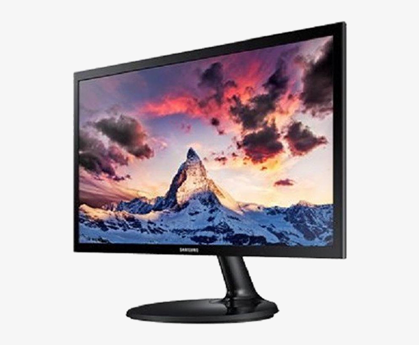 5 Inch Led S19f350hnw Monitor - Monitor Samsung S22f355fhe Full Hd Led, transparent png