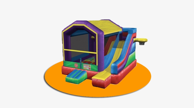 Wacky Combo Unit - Inflatable Bounce House For Sale, transparent png