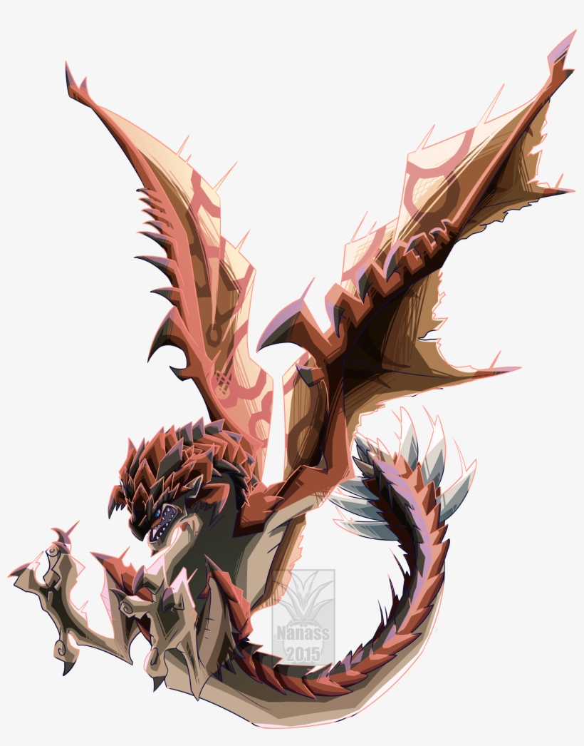 Monster Hunter Manga, Monster Hunter World, Monster - Monster Hunter Rathalos Tattoo, transparent png