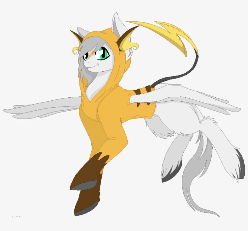 Svg Transparent Library Arctic Fluff In A Raichu Hoodie - Cartoon, transparent png