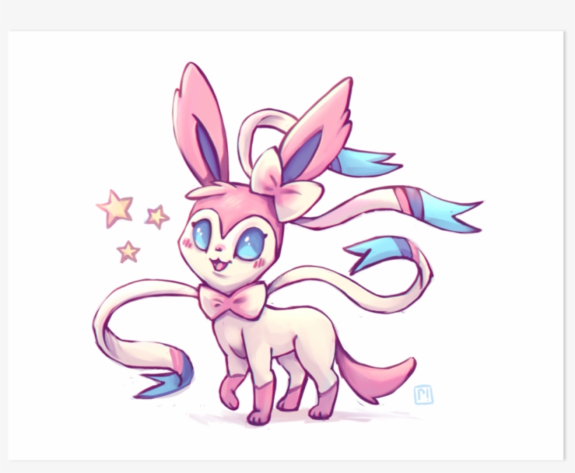 Print Slyveon, transparent png