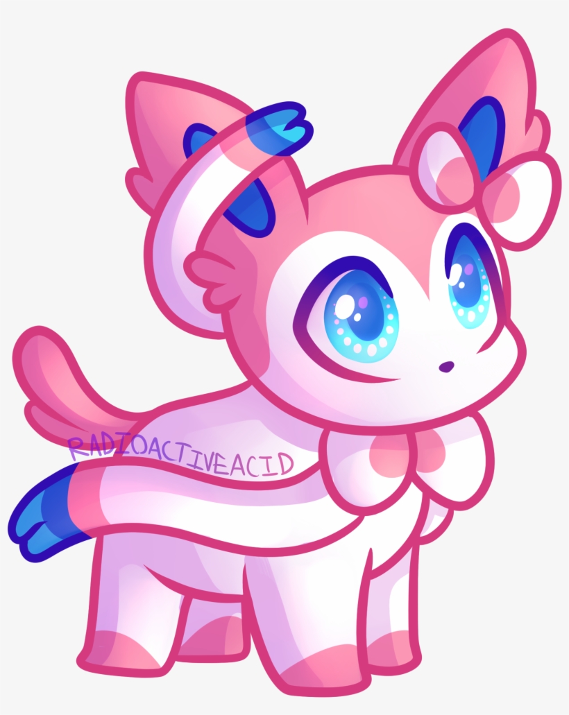 Sylveon - Cartoon, transparent png