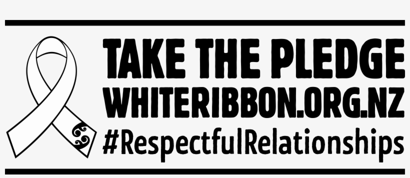 Click To Take The Pledge White Ribbon Pledge Lock Up - White Ribbon, transparent png
