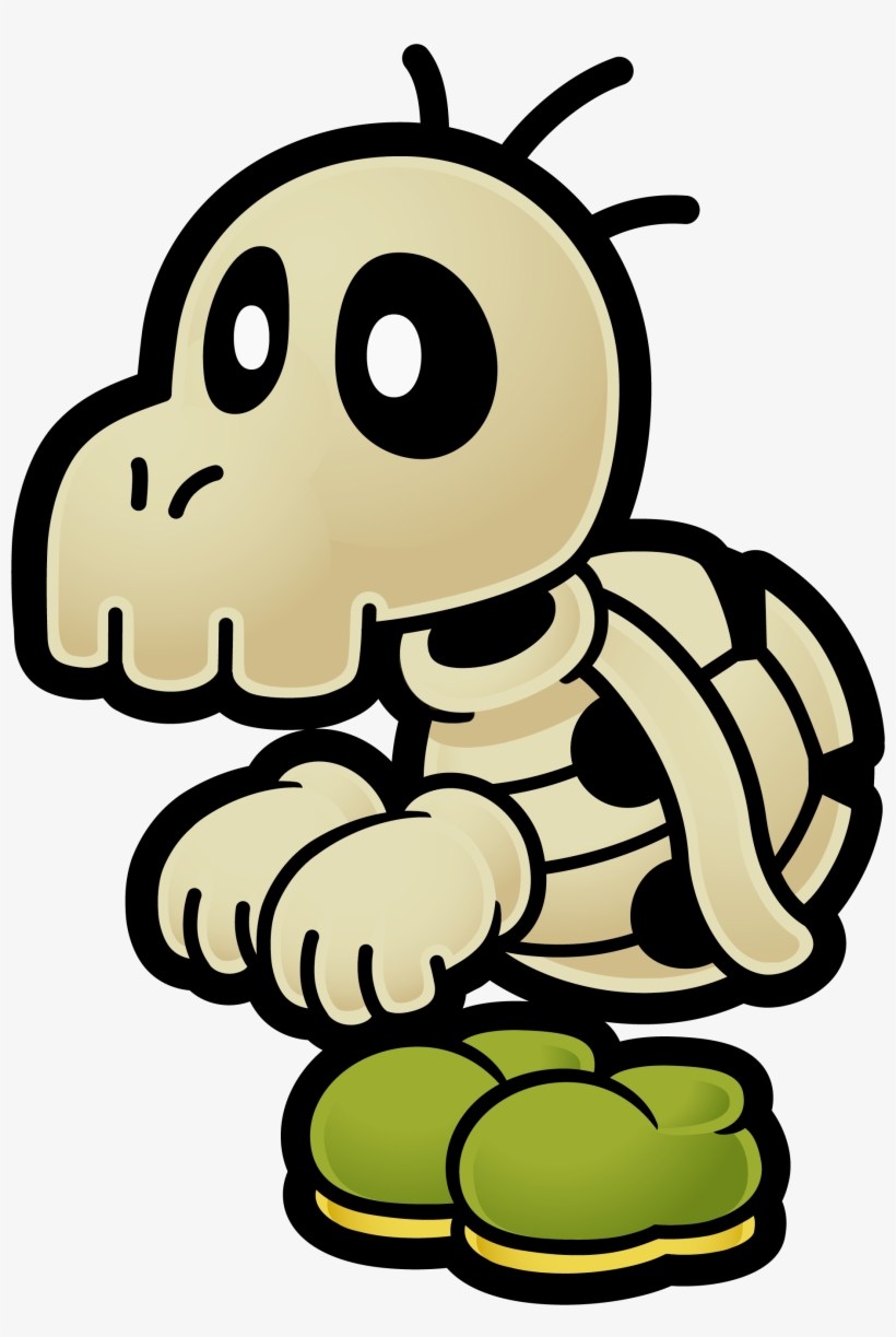 Paper Mario The Thousand Year Door Dull Bones, transparent png