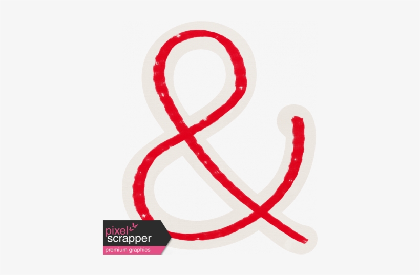 Brothers And Sisters -ampersand Cream - Digital Scrapbooking, transparent png