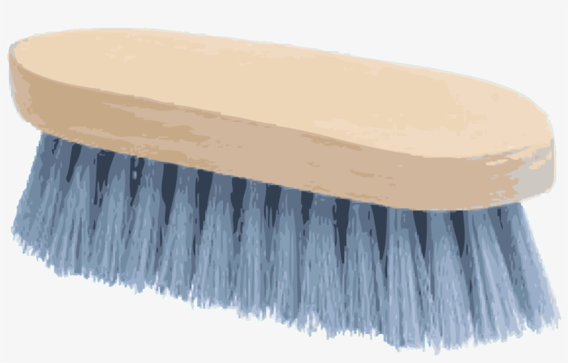Dandy Brush Hard Nylon With Wooden Back, transparent png