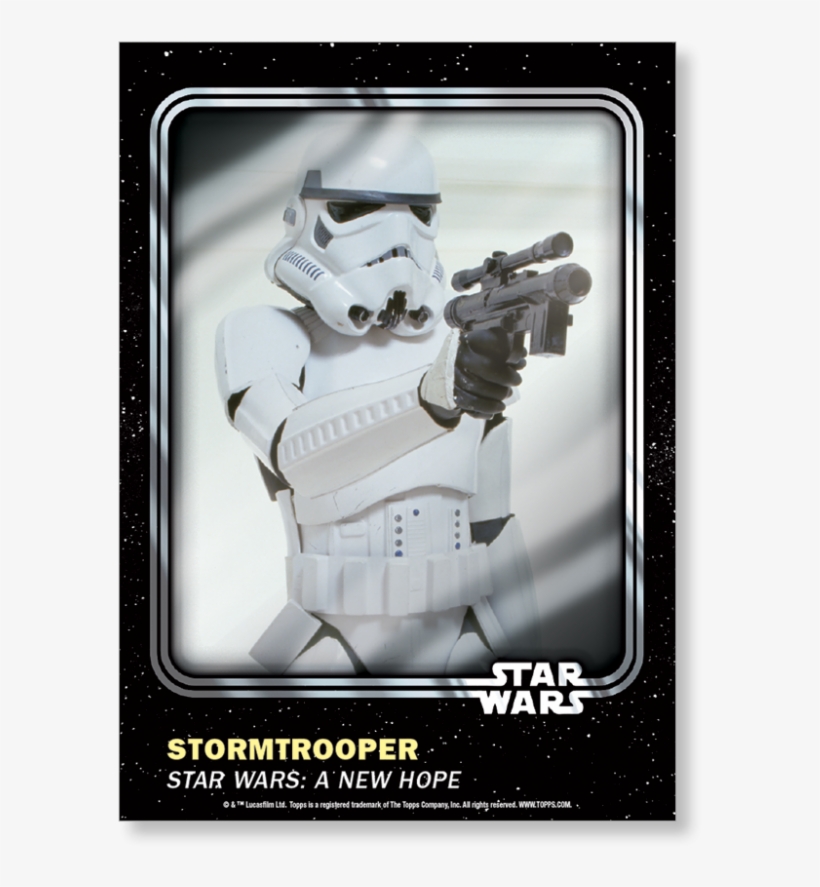 Stormtrooper - Star Wars Stormtrooper Pose Canvas Poster, transparent png
