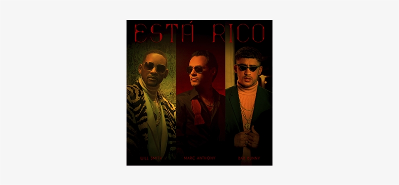 Marc Anthony Y Will Smith Anuncian Tremendo Junte Musical - Marc Anthony Will Smith Bad Bunny Está Rico, transparent png