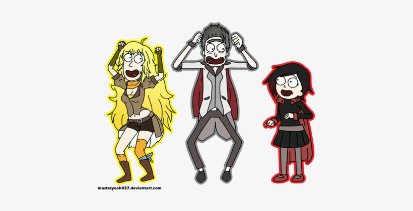 Rick And Morty Rwby, transparent png
