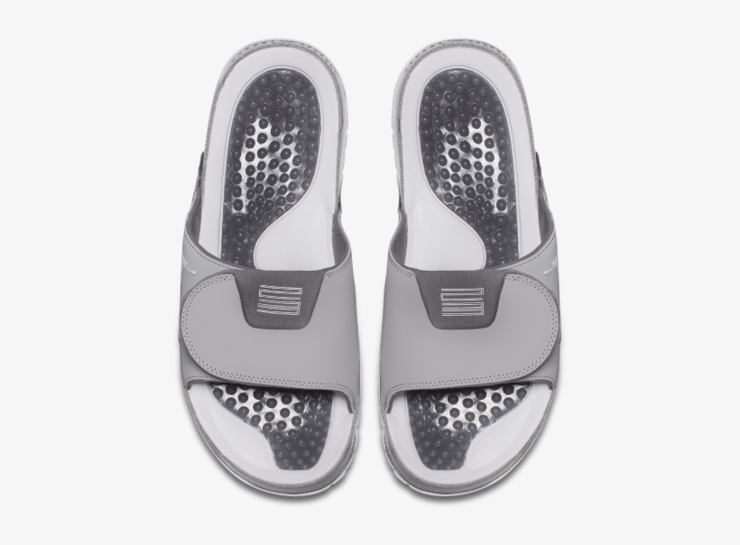 Nike Jordan Hydro Xi Retro 11 Medium Grey Gunsmoke - Chanclas Jordan Retro 11, transparent png