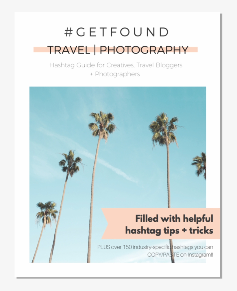 Getfound Mini Hashtag Guide Travel Photography, transparent png