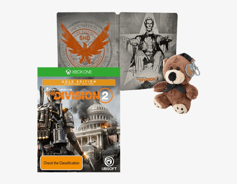 1 Of - Division 2 Gold Edition Steelbook, transparent png