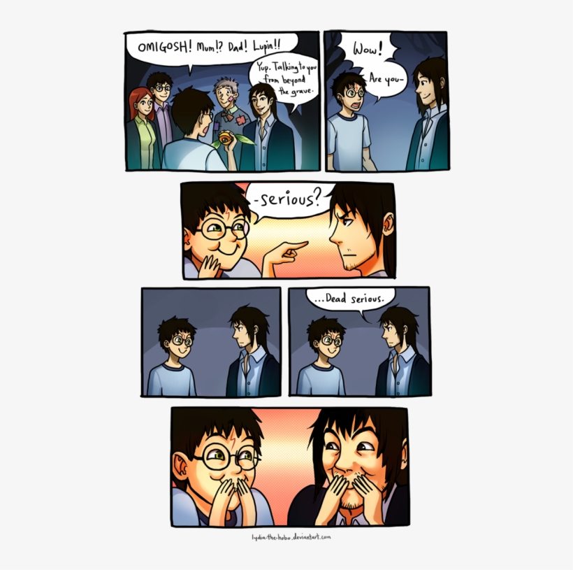 Harry Potter Sirius Black Deathly Hallows - Harry Potter Dead Serious, transparent png