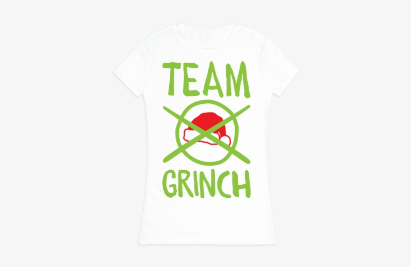 Team Grinch Womens T-shirt - T-shirt, transparent png