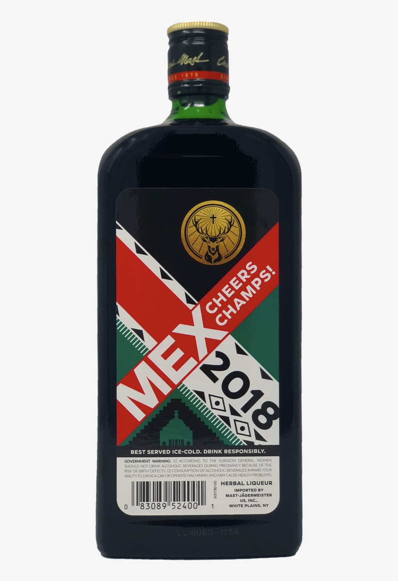 Jagermeister Mexico World Cup 2018 Edition - Jagermeister World Cup Mexico, transparent png