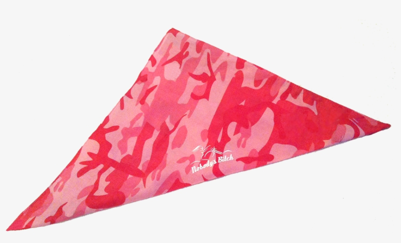 Pink Camouflage Bandana - Kerchief, transparent png