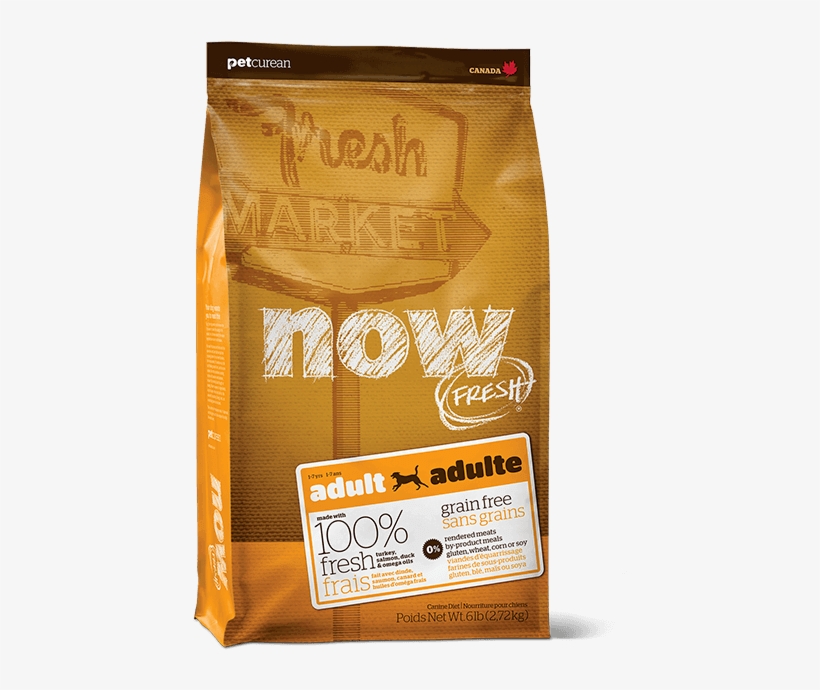 Now Fresh Grain Free Adult Dog Food Recipe Petcurean Now Grain Free Adult Dog Food 25 Lbs