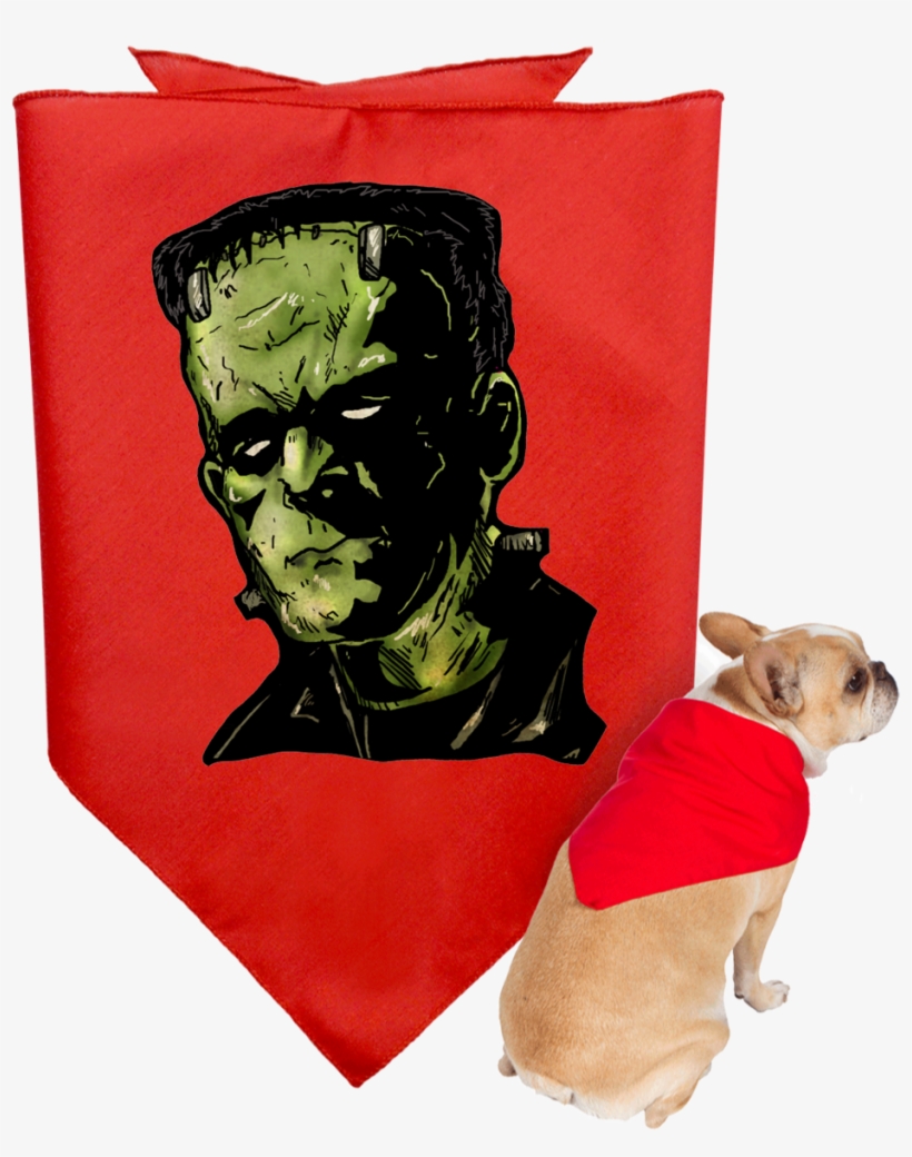 Customcat 3905 Doggie Bandana, transparent png