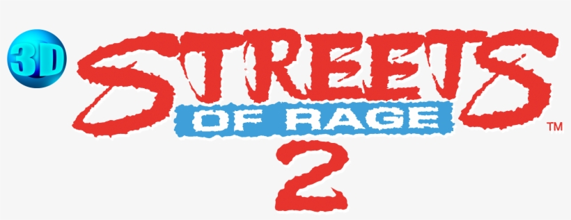 Streets Of Rage 2 Logo, transparent png