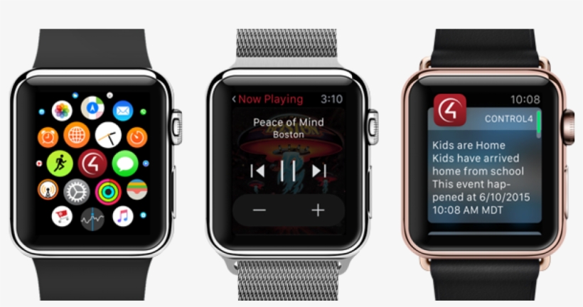 Apple Watch & The Control4 App - Apple Watch Face Apk, transparent png