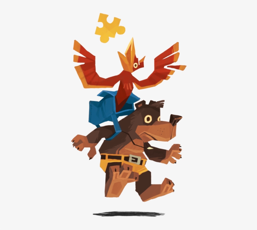 My Collection Of Banjo Kazooie Fanart - Banjo Kazooie Japan Art, transparent png
