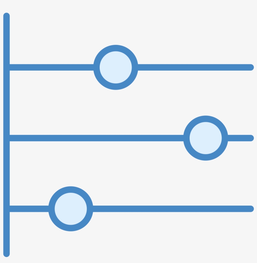 The Timeline Icon Is Comprised Of Four Lines And Three - Linha Do Tempo Icone Png, transparent png