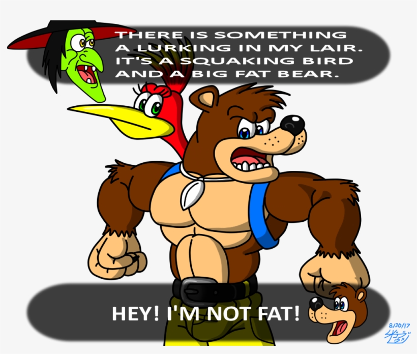 Do I Look Fat - Fat Banjo Kazooie, transparent png