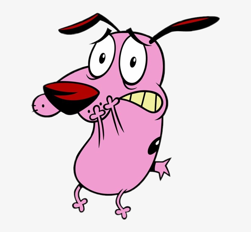 Scpinkcolor Pinkcolor Courage The Cowardly Dog Couraget - Cartoon Network Dog Show, transparent png