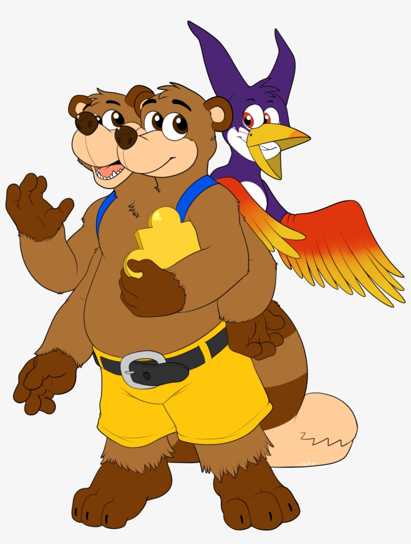 Bear And Bird - Cartoon, transparent png