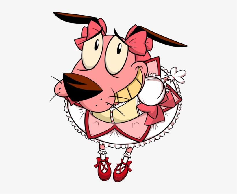 So I've Been Thinking About Courage The Cowardly Dog - Coraje El Perro Cobarde Playera, transparent png