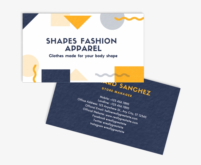 Business Card Printing - Construction Paper, transparent png