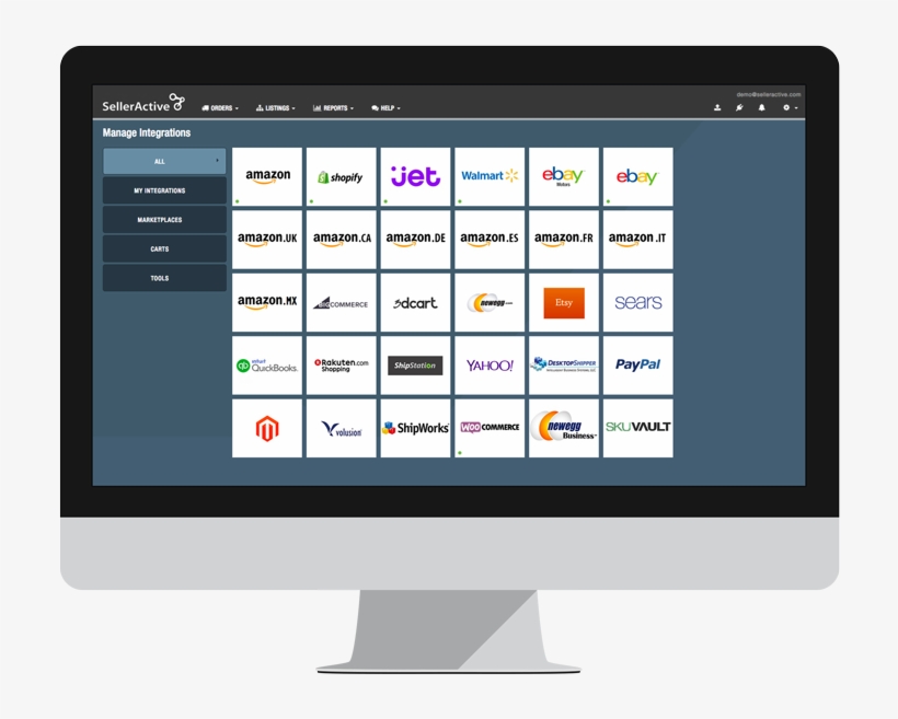 Integrations Main Desktop - Computer Monitor, transparent png
