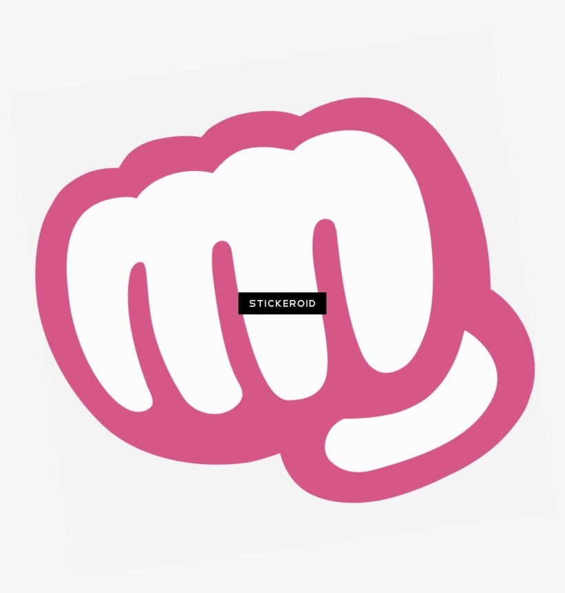 Emoticon Fist - Graphic Design, transparent png