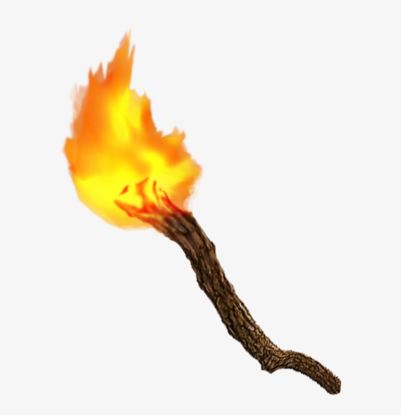 Fire Torch Png, transparent png