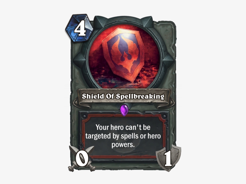 No More Pyroblast To The Face [epic Warrior "weapon"] - Skull Of Gul Dan Hearthstone, transparent png